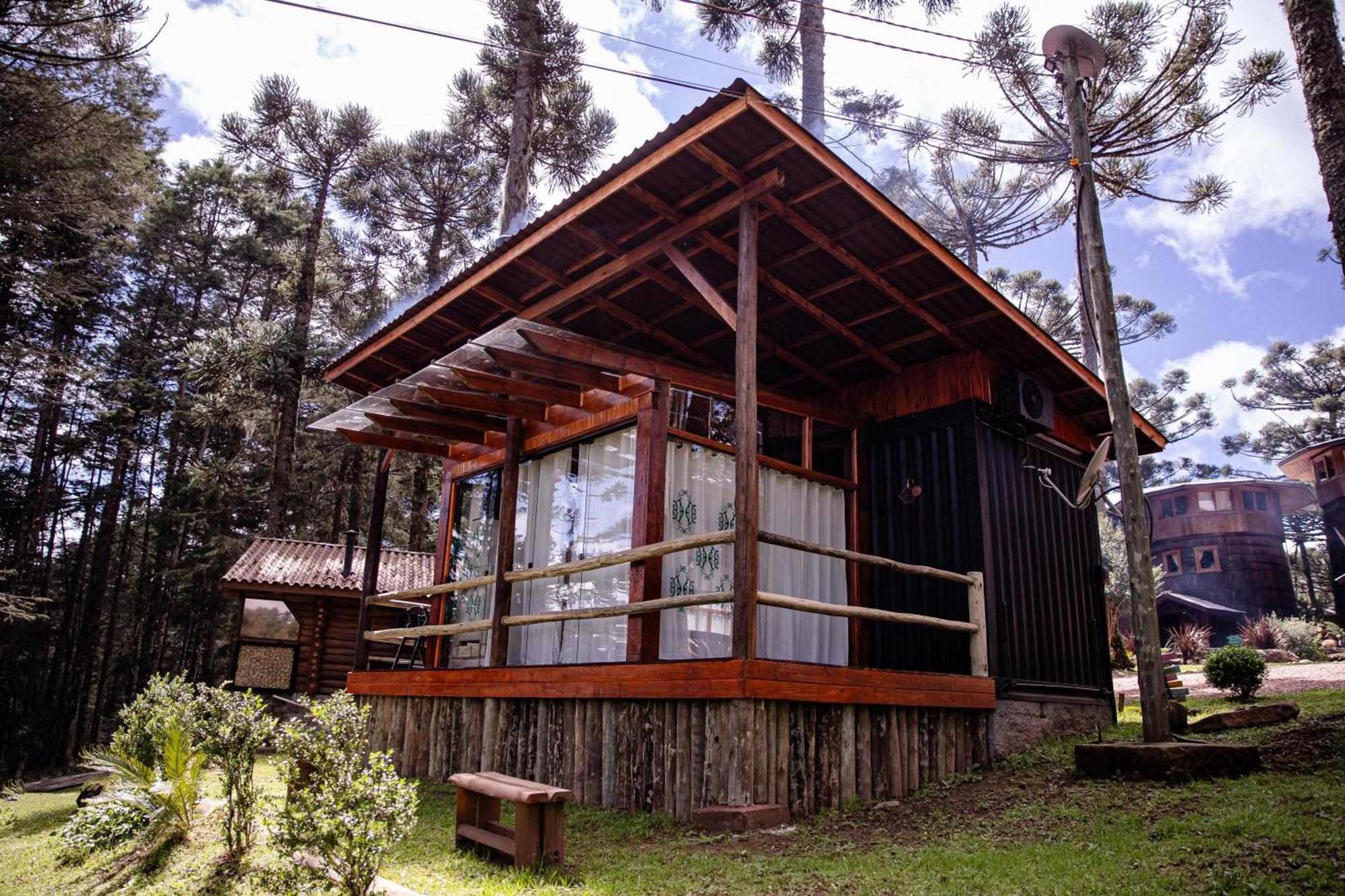 Refúgio do Caracol Pipas e Chalés Canela Exterior foto